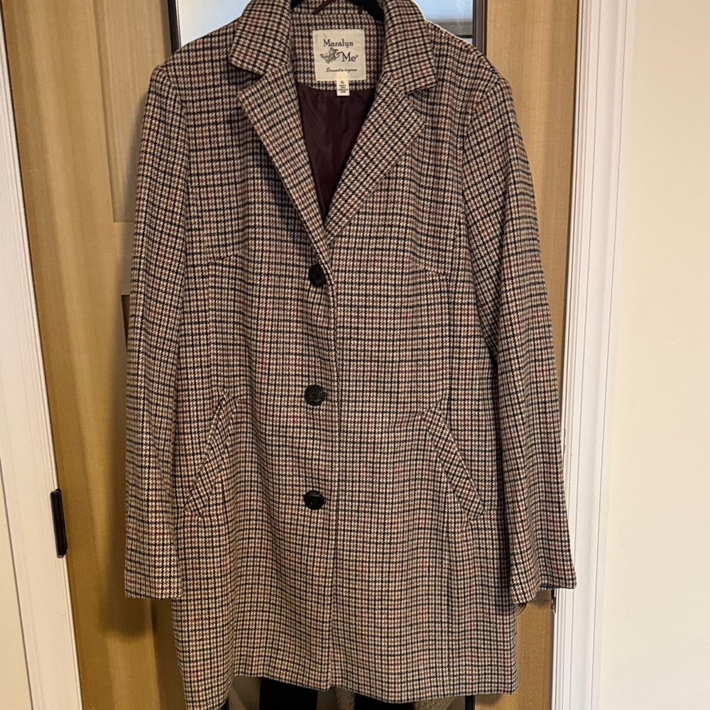 Plaid coat